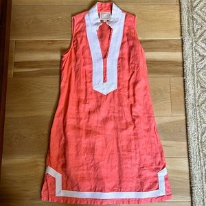 Sail to Sable Linen Dress